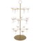 Lavish Home 3-Tier Champagne Tower Gold Stemware Stand Holds 18 Glasses
